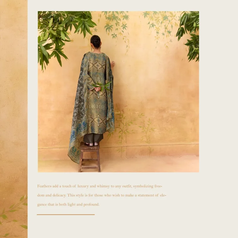 Royal By Kimora Sohni Kanjivaram Printed Salwar Suits 
